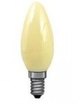KERZENLAMPE WACHSFARBEN E14 25W