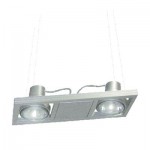CLE Kardanische H�ngeleuchte YK Webspace Highspeed CDMT 2x 35/70W weiss KOPF VERSTELLBAR