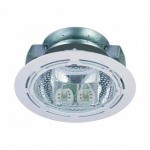 CLE  EINBAUDOWNLIGHT 1x 18W weiss mit Glas 