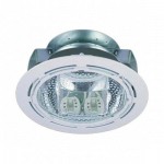 CLE  EINBAUDOWNLIGHT 2x 18W weiss mit Glas 