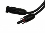 Stecker und Kupplung MC4 f�r Solarzelle / PAAR +/-