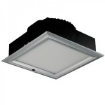 CLE LED QUATTRO LED EBL 20W 6000K, schwarz 