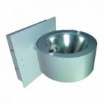 CLE Wandleuchte Office YK Tube CDM-T 70W alu grau GEBRAUCHT