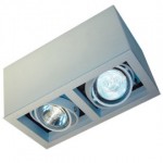 CLE Kardan Halogen Aufbauleuchte YK2-HV-AB 2x 50W 230V