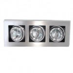 CLE Kardan Halogen Einbauleuchte YK3 ALUTEC 3x 50W 12V