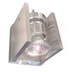 CLE ALUTEC Halogen Wandleuchte 50W 230V alu