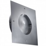 CLE Wandleuchte T5 40W f. Ringform-Llp. 230V alu grau