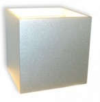 CLE Halogen Wandleuchte Box 3 75W 230V alu