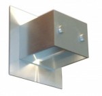 CLE Halogen Wandleuchte ALUTEC 40W 230V alu
