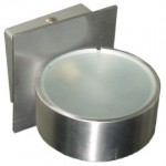 CLE Halogen Wandleuchte ALUTEC 25W G9 230V alu