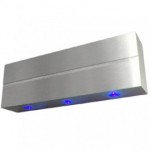 CLE LED Wandleuchte ALUTEC 3xLED 230V starr alu blau