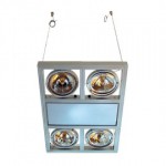 CLE Kardan H�ngeleuchte  Quattro 4x 50W QR-111 wie AIXLIGHT
