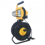 CLE Scheinwerfer Studio 4 470W 230V mit 10m Kabel gelb