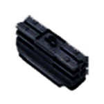 MECHANISCHER L�NGSVERBINDER F. 3-PH.-SCHIENE RUND SCHWARZ