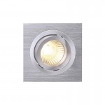 SLV NEW TRIA I MR16 Downlight, eckig, alu brushed