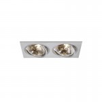 SLV NEW TRIA II QRB Downlight, rechteckig, alu brushed