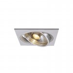 SLV NEW TRIA I ES111 Downlight, eckig, alu brushed
