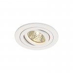 SLV TRIA II Downlight, Aluminium, weiss, MR16