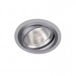 SLV NEW TRIA, G12 Downlight, rund, alu brushed, inkl. 38°  Reflektor, max. 70W