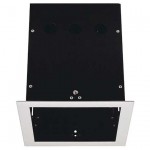 SLV AIXLIGHT PRO I FRAME Einbaugehäuse, silbergrau