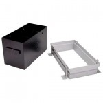 SLV AIXLIGHT PRO II FRAMELESS Einbaugehäuse, inkl. Einbau-Kit, silber