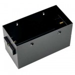 SLV AIXLIGHT PRO 50 II FRAMELESS Einbaugehäuse, inkl. Einbau-Kit, silber