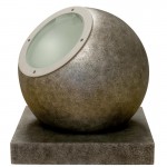 CLE Objekt Design Steinkugel Leuchte Globe CDM-T 150W