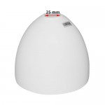 CLE Halogen Leuchte Subway Ersatzglas weiss