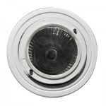 D&L Lichtplanung Einbauleuchte weiss inkl. 90W Gy6,35 Leuchtmittel GEBRAUCHT