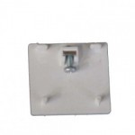 ENDKAPPE eckig weiss f�r 3-Ph.-Schiene eckig 