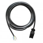 NETZZULEITUNG 5m Wielandstecker schwarz