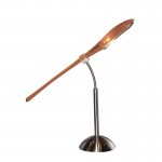 CLE Objekt Design Tischleuchte Lily Table 1x 35W 230V Glas amber