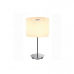 SLV MALANG, Tischleuchte, TL-1, rund, wei�es Glas, E27