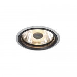 SLV DIVIS GU6,5 Downlight, silbergrau  -*A