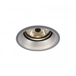 SLV DIVIS G12 Downlight, tief, silbergrau  -*A