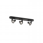 PHILIPS PODIUM Deckenleuchte GRAZ schwarz 3x 50W GU10