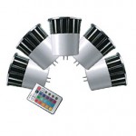 CLE 5x LED RGB System 5W GX5,3 12V  m 1 Fernbedienung