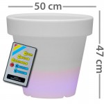 CLE Lichtobjekt LED Blumentopf 50cm -*N