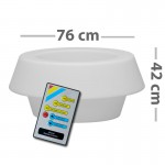CLE Lichtobjekt LED Blumenschale 90cm