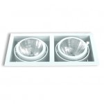 CDM-T Einbauleuchte System YK2 2x 35W Philips ELITE weiss