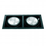 CDM-T Einbauleuchte System YK2 2x 35W Philips ELITE schwarz