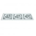 CDM-T Einbauleuchte System YK3 3x 35W Philips ELITE weiss