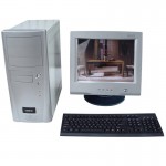 COMPUTER SET Desktop 3 teilig - ATTRAPPE 