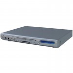 DVD Player ATTRAPPE metall silber