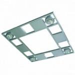 CLE Kardanische H�ngeleuchte YK Webspace CDMT Highspeed XXL 4x 35/70W silbergrau 5m Kabel