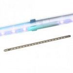 CLE Niedervolt LED M�bel Stripe 142cm 4x 20 LED weiss 12V steckbar