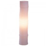 BAMBOO Tischleuchte weiss 1x 60W