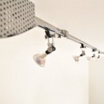 CLE Niedervolt Magnet Track System chrom 147cm inkl. 4x 20W Halogen
