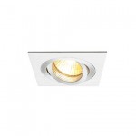 SLV NEW TRIA I MR16 Downlight, eckig, matt weiss