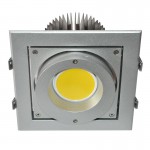 CLE Einbausystem YK-1 XBOX f�r Fortimo LED 1100-3000Lumen silbergrau